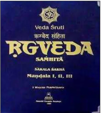 Gambar III.4: Kitab Suci Weda  