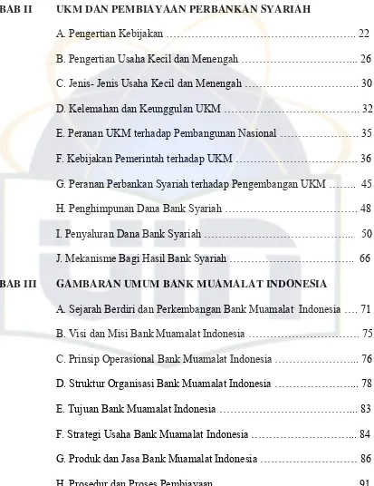 GAMBARAN UMUM BANK MUAMALAT INDONESIA 