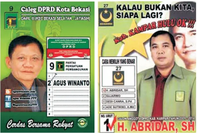 Gambar 5. Poster PPP dan PKB Pemilu 2004(Sumber: antarajateng.com)
