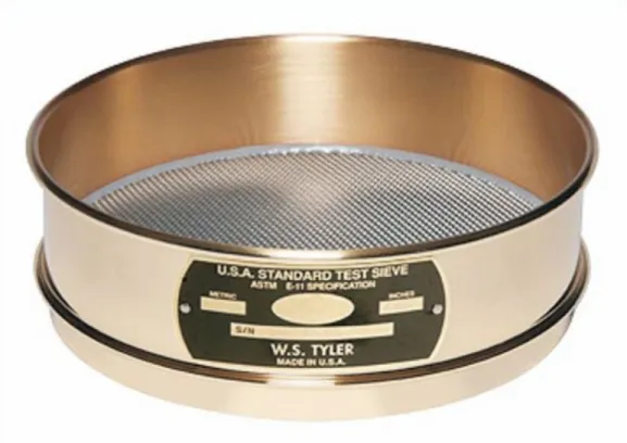 Figure 1. Example of a standard test sieve for particle size analysis.