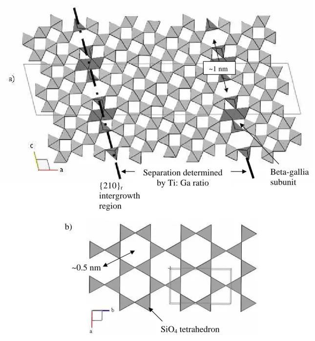 Figure 1.1. Polyhedral models of a) the surface structure of an n=25 BGR 