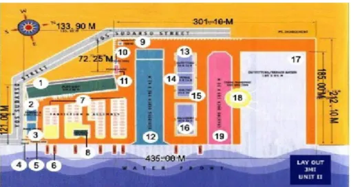 Gambar 1.2 lay out JMI unit II 