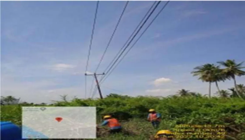 Gambar 2.4. Pemeliharaan JTM(Jaringan tegangan menengah)  (Sumber:PT.PLN ULP Bagan Siapi-Api 2022) 