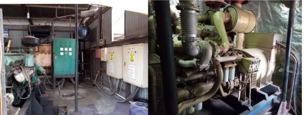 Gambar 1.5 .Genset 760 kVA dan Genset 260 kVA PT. Yasa Wahana Tirta Samudera. 
