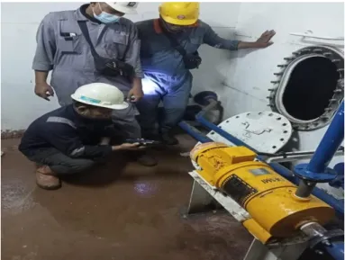 Gambar 2. 16 Commissioning fresh water pump 