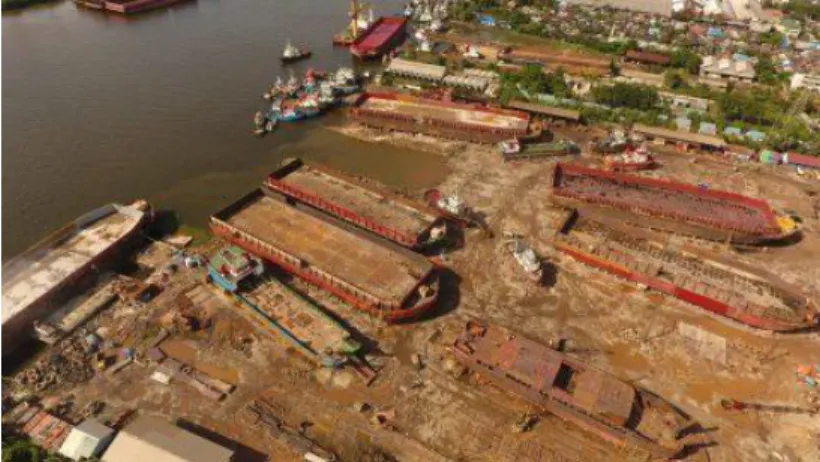 Gambar 1.1 PT. Dutabahari Menara line dockyard