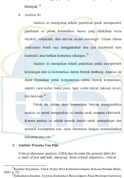 gambaran isi pesan komunikasi massa yang dilakukan secra 