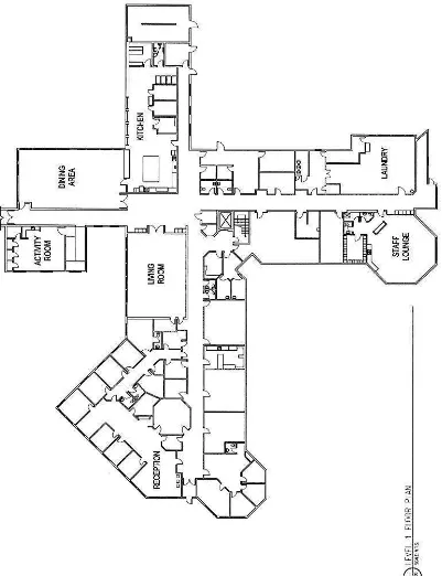 Figure 32.                             Ridgemont- Administrative Level Floor Plan 