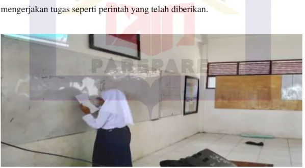 Gambar 4.6 Menyelesikan Soal  