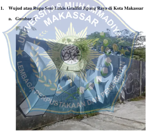 Gambar 10. karya seni lukis graffiti Jipang Raya