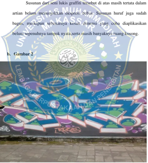 Gambar 11. karya seni lukis graffiti Jipang Raya