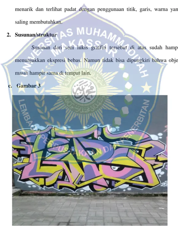 Gambar 12. karya seni lukis graffiti Jipang Raya