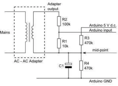 Gambar 14 Rangkaian Skematik Sensor Potential Transformator 