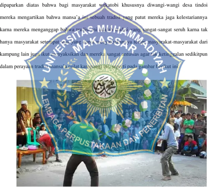 Gambar 1.1 dokumentasi acara silat