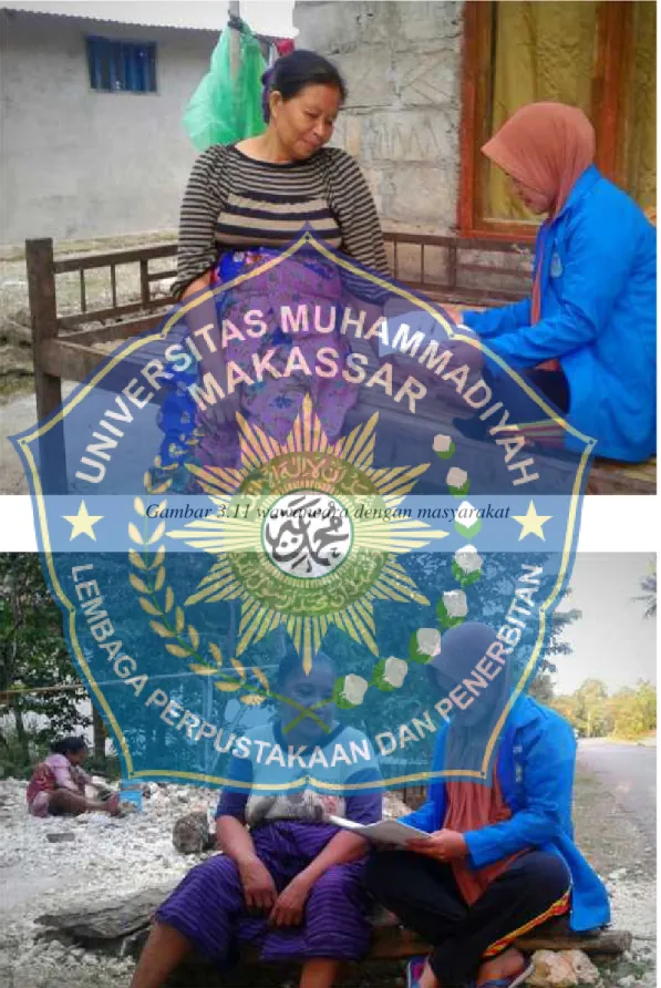 Gambar 3.11 wawancara dengan masyarakat