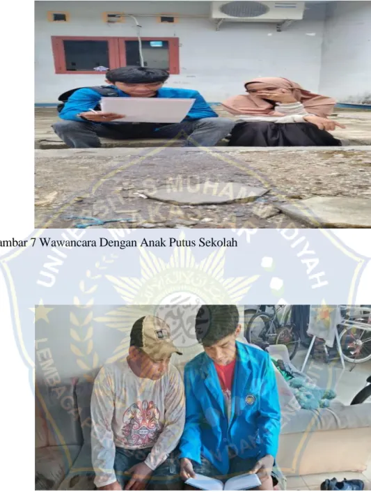 Gambar 6 Wawancara Dengan Pegawai dinas Pendidikan  
