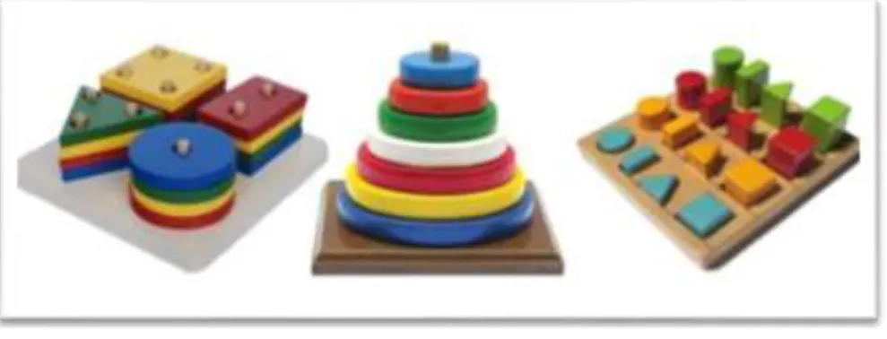 Gambar 17. Puzzle geometri 