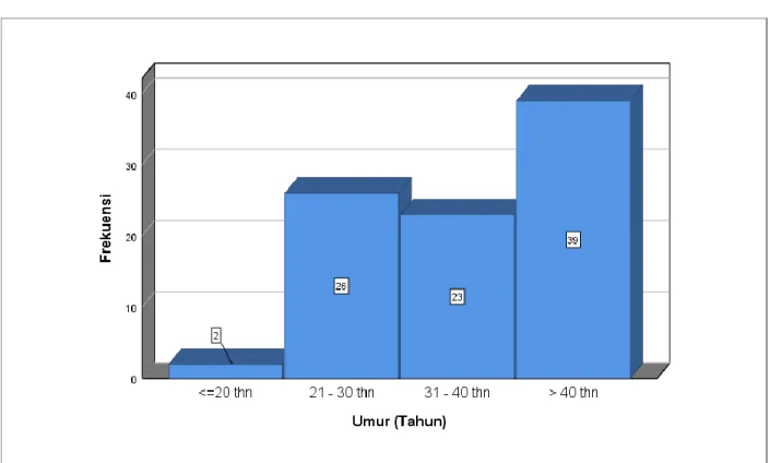 Gambar 1. Kelompok Umur Responden 