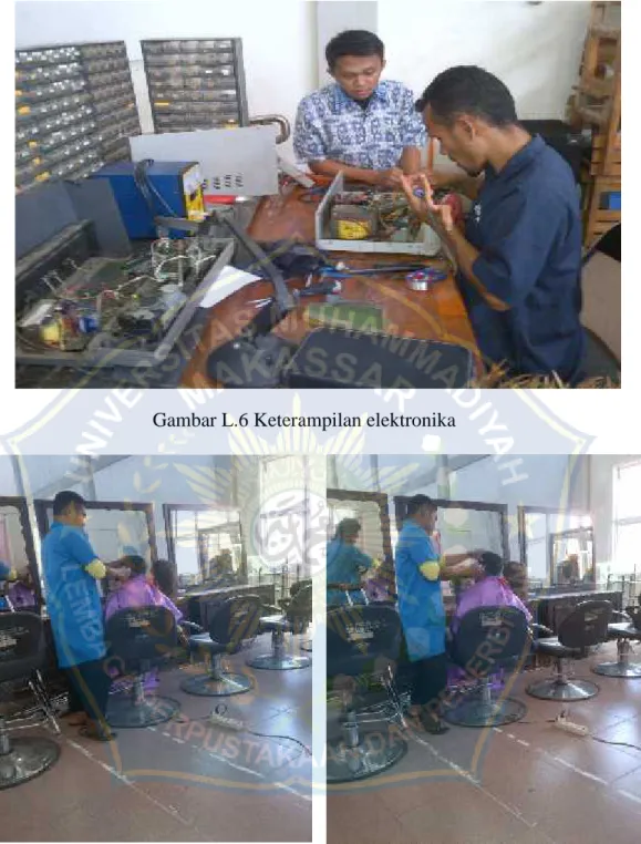 Gambar L.7 Keterampilan tata rias