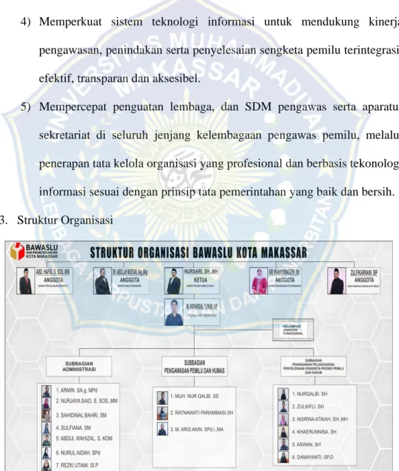 Gambar 4.2 Bagan Struktur Organisasi 
