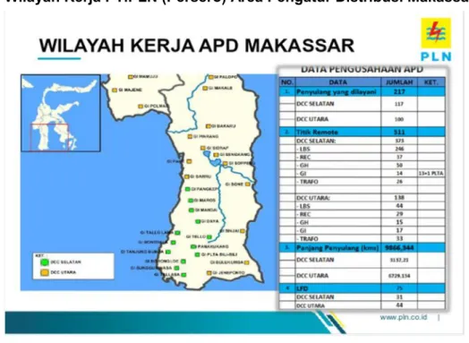 Gambar 4.1 Wilayah Kerja APD Makassar