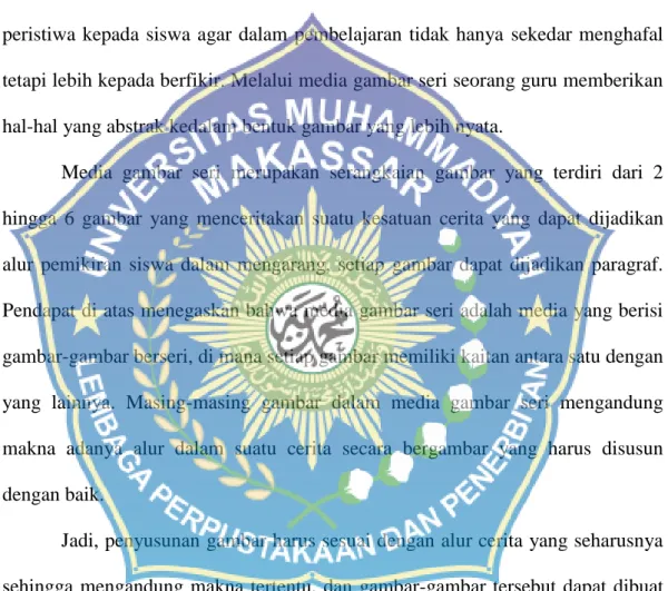 Gambar  tersebut  berhubungan  satu  sama  lain  sehingga  merupakan  rangkaian 