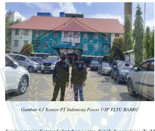 Gambar 4.1 Kantor PT Indonesia Power UJP PLTU BARRU 