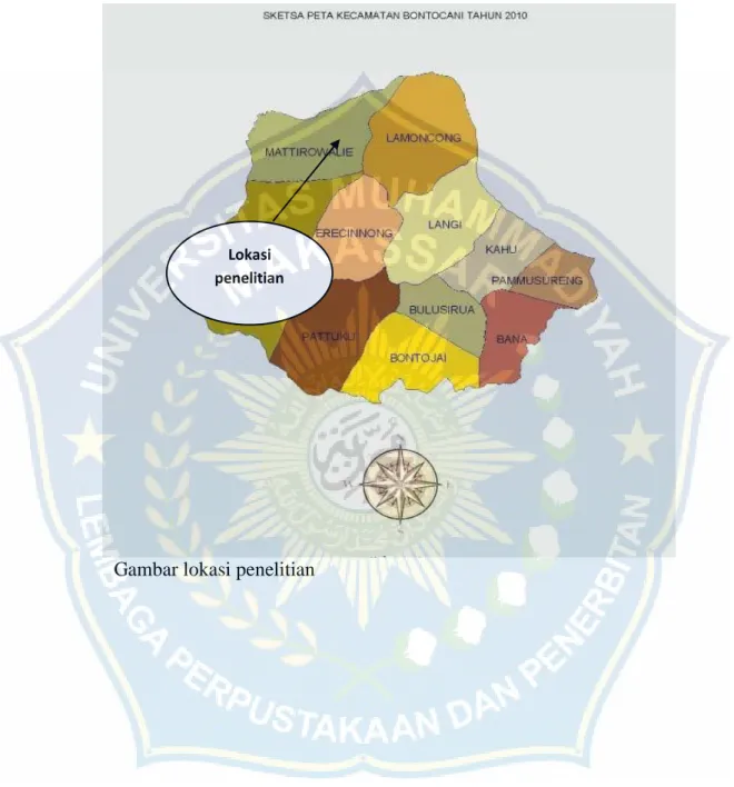Gambar lokasi penelitian  