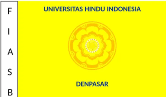 Gambar 3. Bendera Fakultas Ilmu Agama Seni dan Budaya (FIASB)