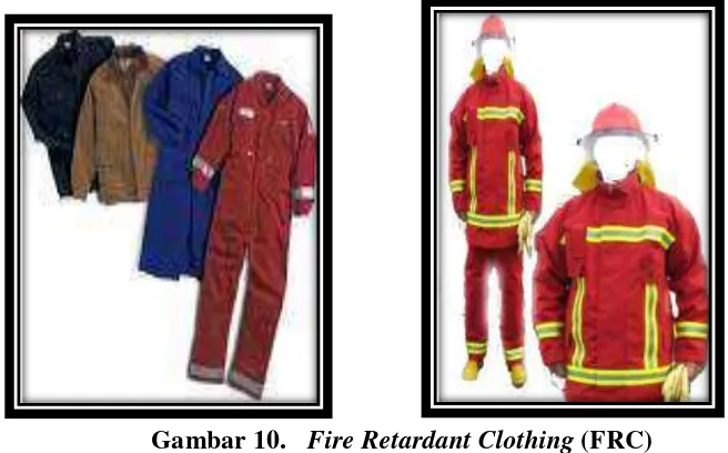 Gambar 10.   Fire Retardant Clothing (FRC) 