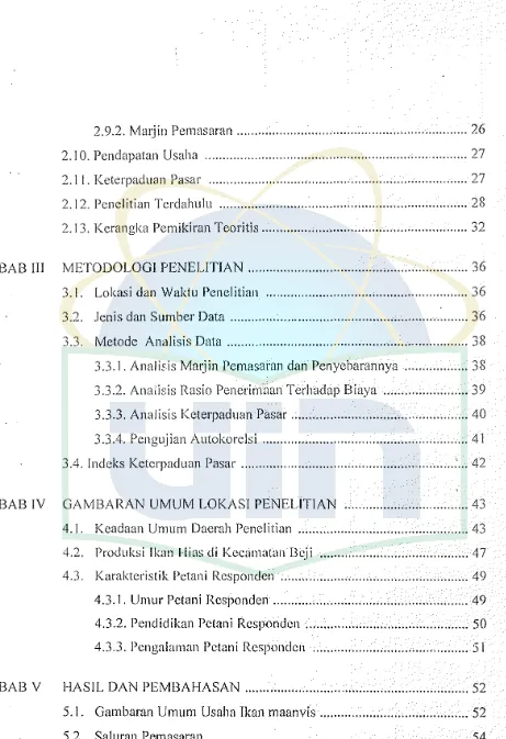 GAMBARAN UMUM LOKASJ PENELITIAN ................................... 43 