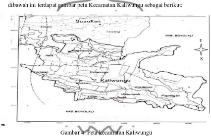 Gambar 4: Peta kecamatan Kaliwungu 