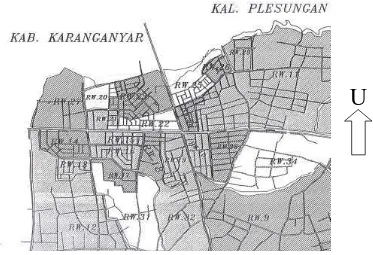 Gambar 4.1. Peta Kelurahan Mojosongo 