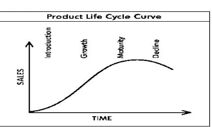 Gambar 2.1 Siklus Hidup Produk 