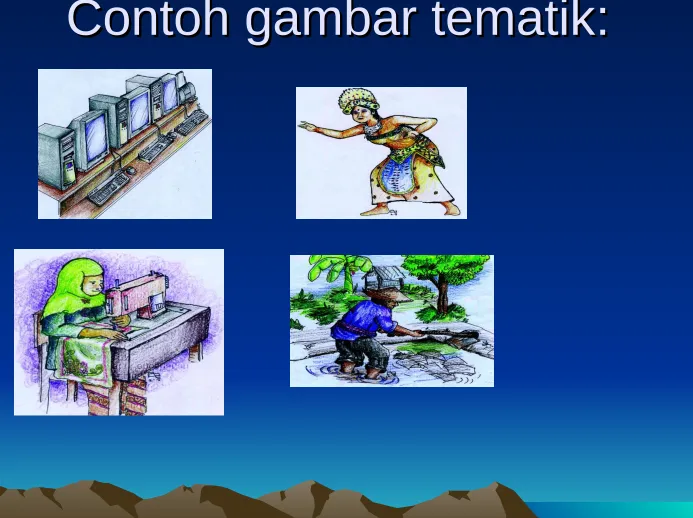 gambar tematik       