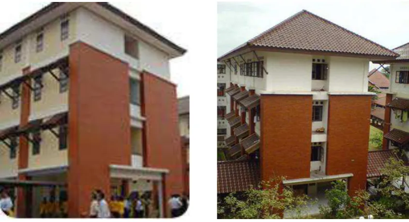 Gambar 2.2 – Asrama mahasiswa UI. 