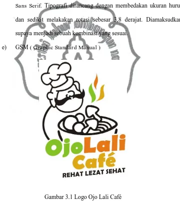 Gambar 3.1 Logo Ojo Lali Café 