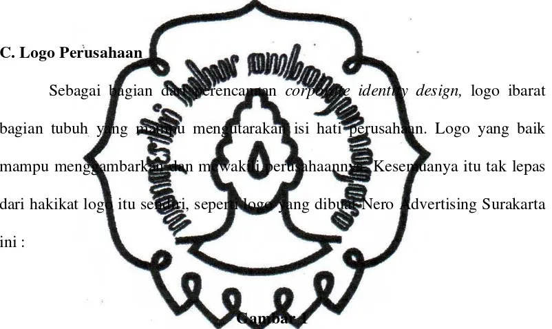 Gambar 1 Logo Perusahaan Nero Advertising Surakarta  