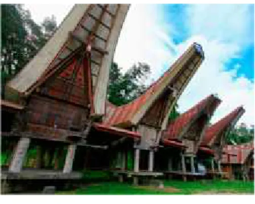 Gambar 1. Rumah Adat Toraja