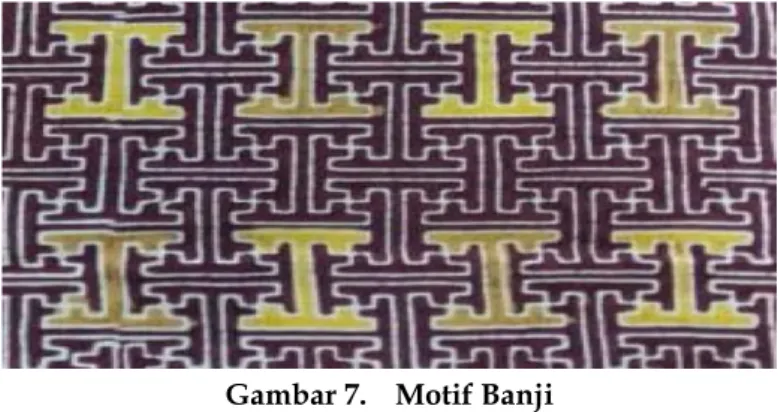 Gambar 7.  Motif Banji 