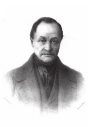 Gambar 2.3 Lukisan potret  diri Auguste Comte