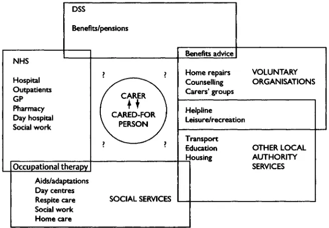 Figure 7.5 Carers and services.