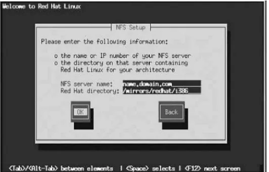 Gambar 5. Proses Instalasi Melalui NFS Server