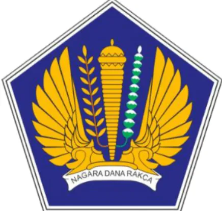 Gambar 2.1 Logo KPKNL  Bandar Lampung (Kemenkeu, 2017)  Arti dan Makna Logo : 