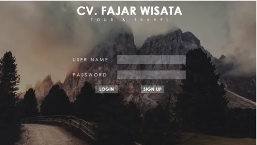 Gambar 3.1  Login Konsumen 