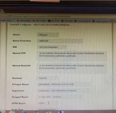 Gambar 3.5. Form penginputan data BST 