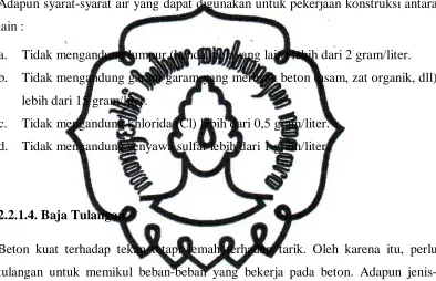 Tabel 2.5. Jenis-jenis Baja Tulangan 