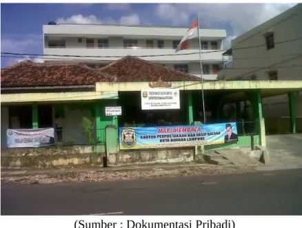 Gambar 2.1 Kantor Perpustakaan dan Arsip Daerah Kota Bandar  Lampung
