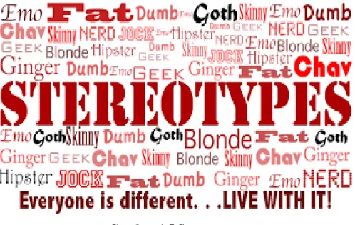 Gambar 1.5 Stereotypes   Source: Google Images  