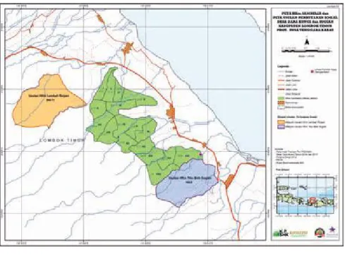 Gambar 2.1:  Peta HKm Wilayah Sambelia